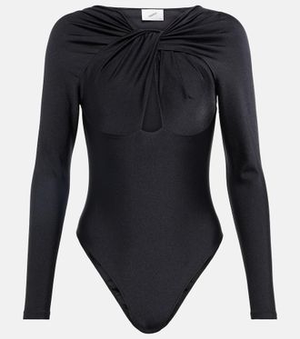 Coperni Twisted cutout jersey bodysuit