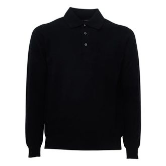 FILIPPO DE LAURENTIIS Polo Finezza 12 - Heren - Tops - Blauw - Maat: M