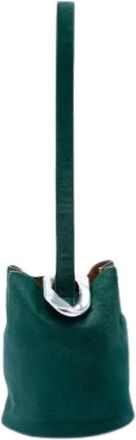 Bottega Veneta Pre-owned Drop Bucket Bag - Pre-owned - Mujer - Verde - ONE SIZE