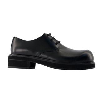 Acne Studios Business Shoes, male, Black, Size: 9 US Leather Lace-Up Shoes