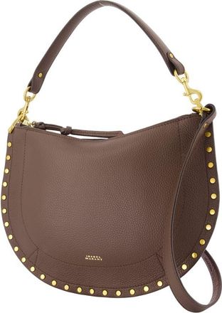 Isabel Marant Womens Oskan Shoulder Bag Brown Cowhide