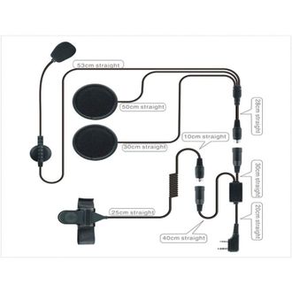 OEM Auriculares Para Casco Abierto Con Conector K