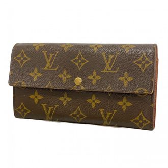 Louis Vuitton Brown Long Wallet (Bi-Fold) (Pre-Owned)