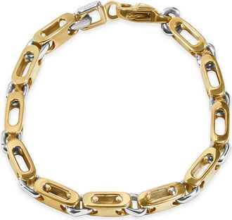Pompeii3 Mens Link 14k Gold (43gram) or Platinum (69gram) 6mm Bracelet 8.5