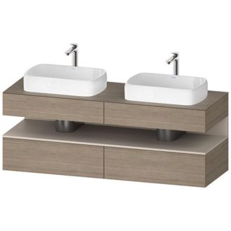 Duravit Qatego Consola Mueble Bajo Lavabo, 2 Extensiones, 2 - Duravit