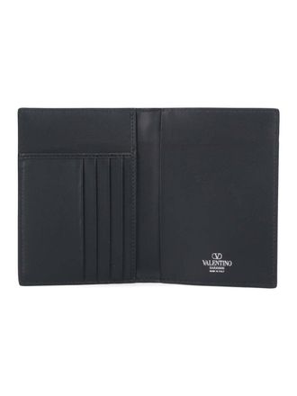Valentino Garavani Mens Wallets Black Pelle