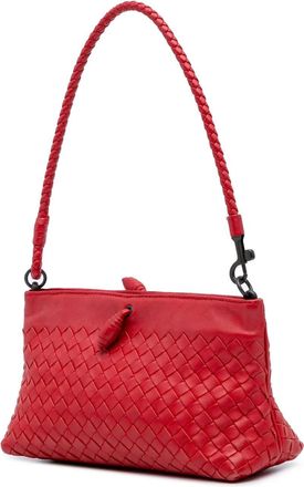 Bottega Veneta Hobo Bags - 2012-2024 Leather Intrecciato Shoulder Bag - Gr. unisize - in Rot - für Damen