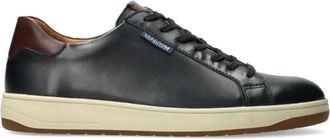 Mephisto Blauwe vetersneaker voor heren - Heren - Sneakers - Blauw - 47 EU - Schoenen