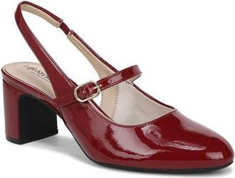 Life Stride Trust Slingback Pump in Dark Cherry at Nordstrom, Size 7.5
