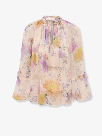 Zimmermann Camicia Luna in viscosa con stampa floreale - ZIMMERMANN - gender_Woman