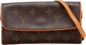 Louis Vuitton Pre-owned Womens Cite Crossbody Monogram Canvas - Brown Textile - One Size