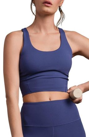 Rhone Revive Scoop Longline Bra in Ultramarine at Nordstrom, Size Xx-Large