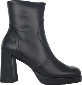 Wonders Zwarte Dameslaars - Stijlvolle Collectie - Dames - Laarzen met Hak - Zwart - 40 EU - Schoenen