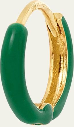 Alison Lou 14K Gold Mini Huggie Earring, Single