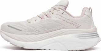 Saucony Womens Hurricane 24 Running Shoes In Moon/pearl