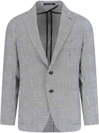 Tagliatore Pier de Poule single -breasted blazer