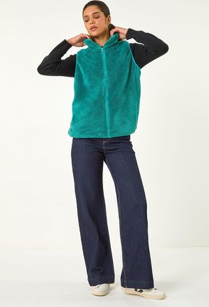 Roman Soft Sherpa Fleece Gilet