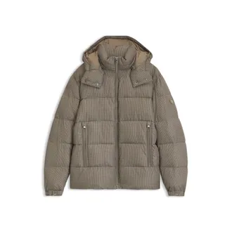 BOSS Patterned casual jacket for modern layering