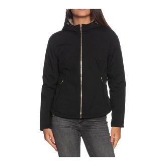 Yes-Zee Winter Jackets, female, Black, XL, Short softshell jacket with hood