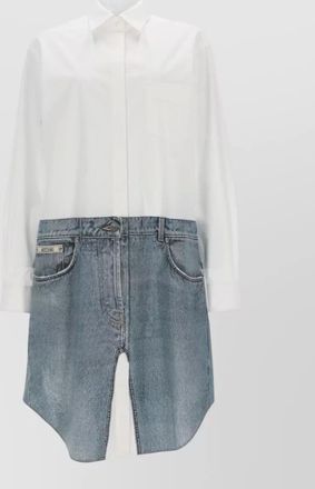 Moschino printed mini dress