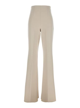 Sportmax Beige Regular Flared Pants