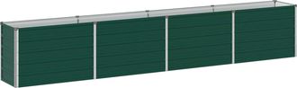vidaXL Cama De Jard&iacute;n Elevada Verde 320 X 40 X 55 Cm Vidaxl