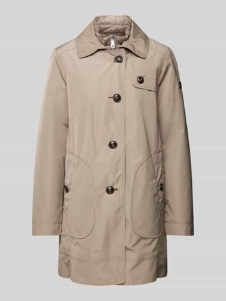 Betty Barclay Jacke mit Umlegekragen und Eingrifftaschen in Beige, Gr&ouml;&szlig;e 44