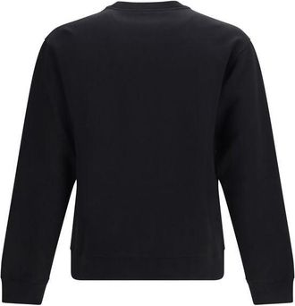 Valentino Mens Black Cotton Sweatshirt Clothing