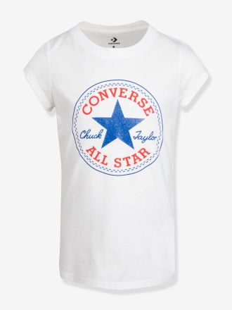 Converse Kinder-T-Shirt Chuck Patch CONVERSE weiss