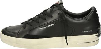 Crime London Sneakers Basse - Heren - Sneakers - Zwart - 41 EU - Leer - Schoenen