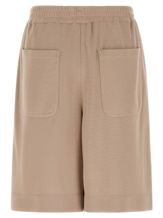 Brunello Cucinelli Womens Brown Cotton Bermuda Shorts