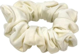 Dolce & Gabbana Pre-owned Haar elastiek - Dames - Vintage Accessoires - Wit - ONE Size - Nylon - Vintage