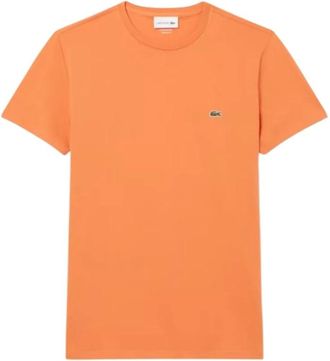 Lacoste Hombre, Camisetas, Naranja, Talla: XS