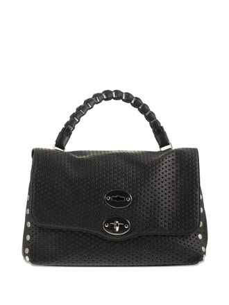 Zanellato baby Postina Venissa studded leather tote bag - Black