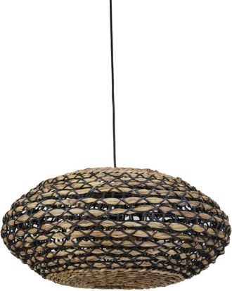 Light & Living L&aacute;mpara colgante - Tripoli - negro - rotan - E27 - Light&living