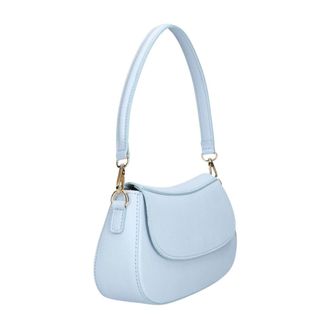 Notre-V Diara Schoudertas - Dames - Tassen - Blauw - Maat: ONE Size Leer