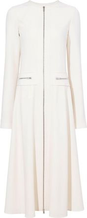 Proenza Schouler Joanne panelled crepe maxi dress - women - Polyester/Triacetate - 2 - Neutrals