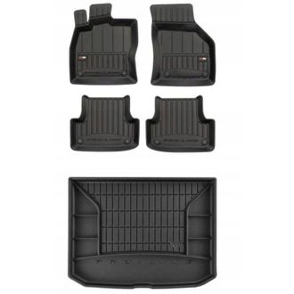 OEM Set 3d Alfombrillas Y Alfombrilla Para Maletero Audi A3 8v Hatchback 2013-2020