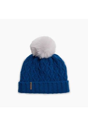 Turtle Fur Yak Wool Mara Pom Beanie in Blue at Nordstrom