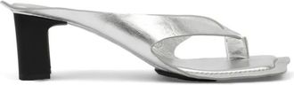 Maison Margiela Heeled Mules - Dames - Muiltjes - Grijs - 40 EU - Schoenen