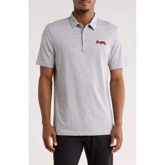 Travis Mathew The Zinna Atlanta Braves Polo in Heather Grey at Nordstrom Rack, Size Xxx-Large