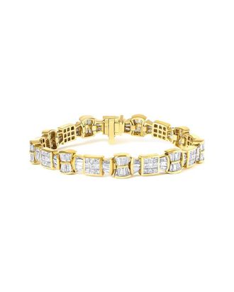 House of Brilliance Haus Of Brilliance 14K 9.90 Ct. Tw. Diamond Link Bracelet