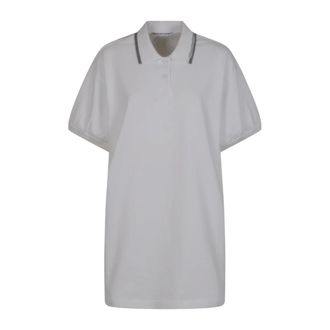 Alexander Wang Alexander Wang, Short Dresses, female, White, Size: XS Relaxed Polo Cotton Minidress