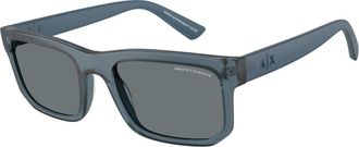 A|X Armani Exchange AX4165SF Asian Fit 839280 Mens Sunglasses Blue Size 56