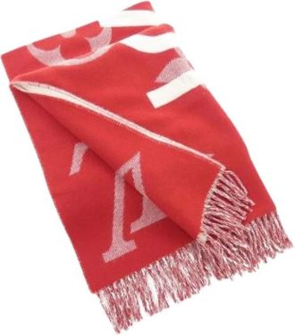Louis Vuitton Pre-owned Stole - - Pre-owned - Uomo - Rosso - ONE SIZE