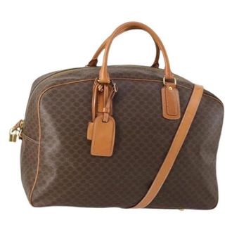 Celine Pre-owned Weekend Bags, female, Brown, Size: ONE SIZE Pre-owned Vintage Weekend Bag
