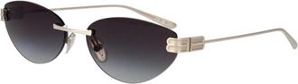 Balenciaga Cat Eye Zonnebril - Dames - Accessoires - Grijs - Maat: 61 MM