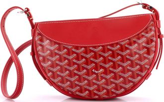 Goyard Hirondelle Shoulder Bag Coated Canvas and Leather