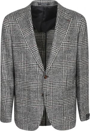 Tagliatore Tailored Jacket - Heren - Blazers - Veelkleurig - L - Leer - Jassen