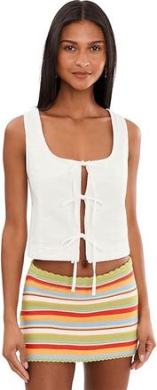 Show me your Mumu Lena Tie Tank Top Womens Clothing Seasalt : 2XL, Cotton